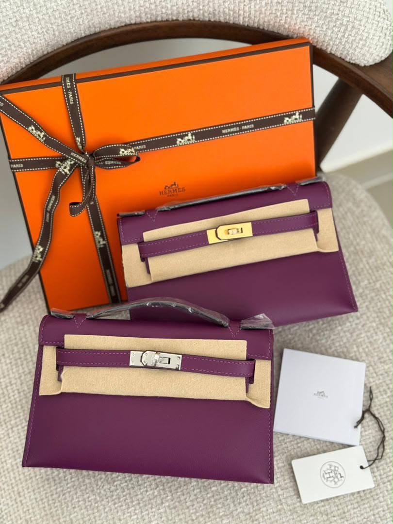 Hermes Kelly Pochette Handmade Quality - Image 7