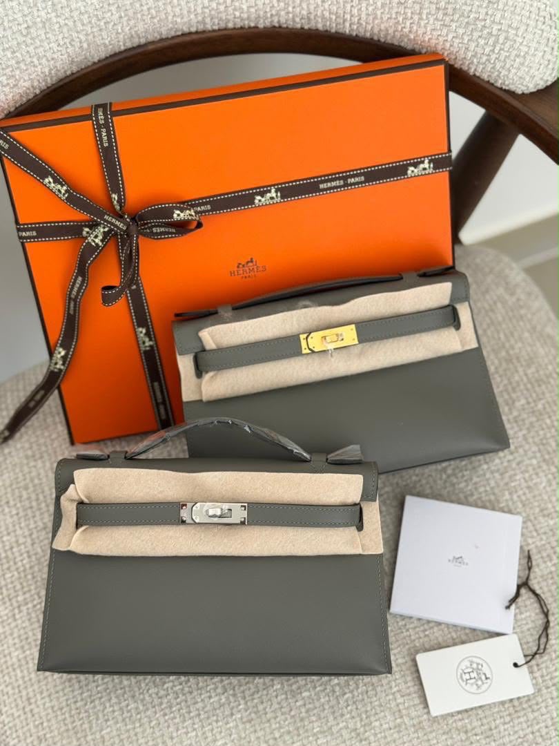 Hermes Kelly Pochette Handmade Quality - Image 2