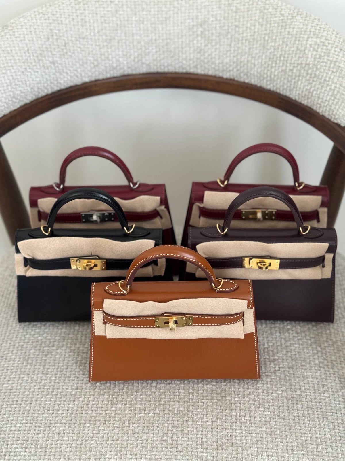 Hermes Mini Kelly Box Leather - Image 6