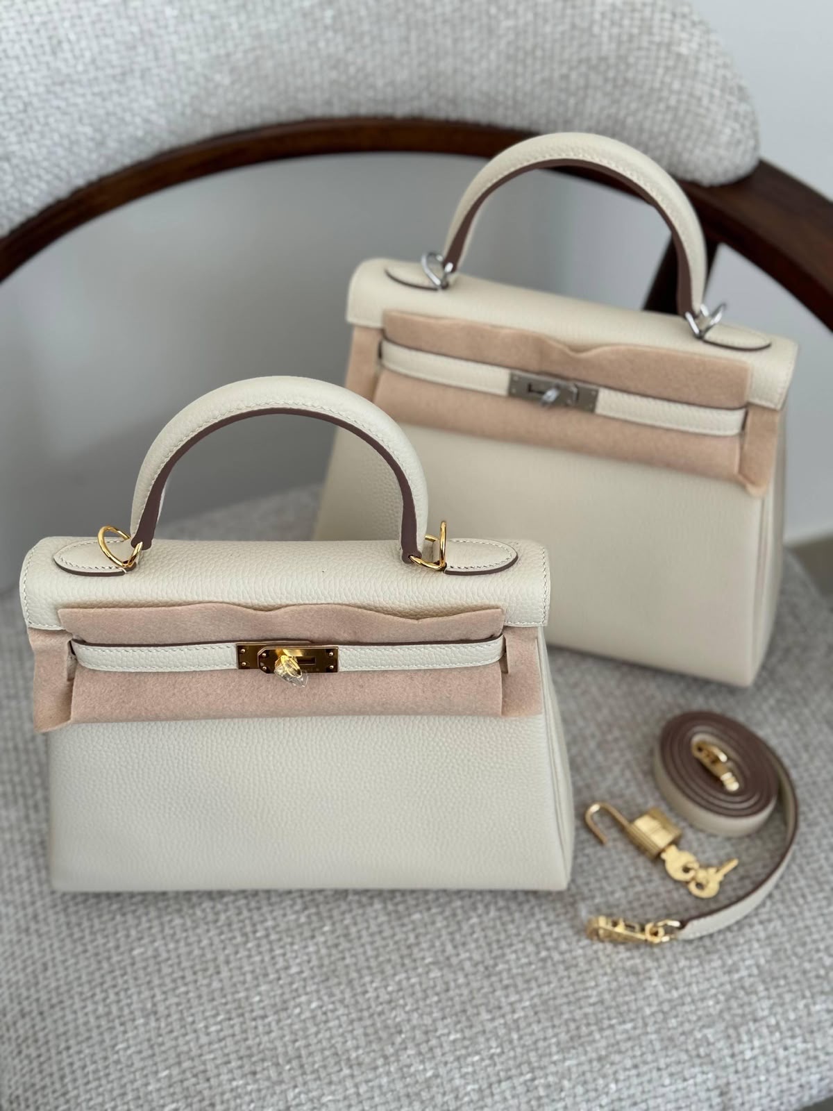 Hermes Kelly 25 Cm Togo Handmade Quality - Image 2