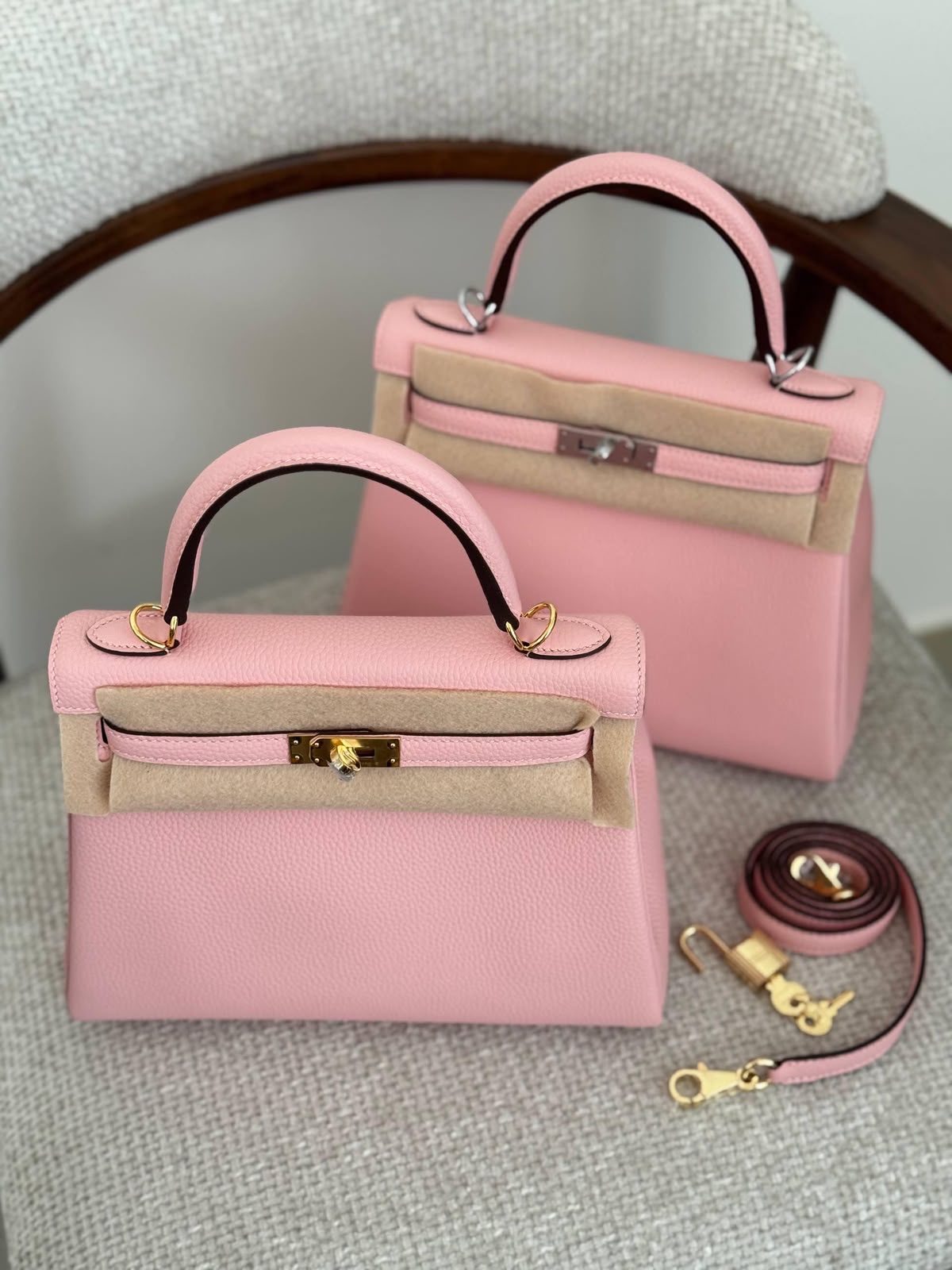 Hermes Kelly 25 Cm Togo Handmade Quality - Image 5