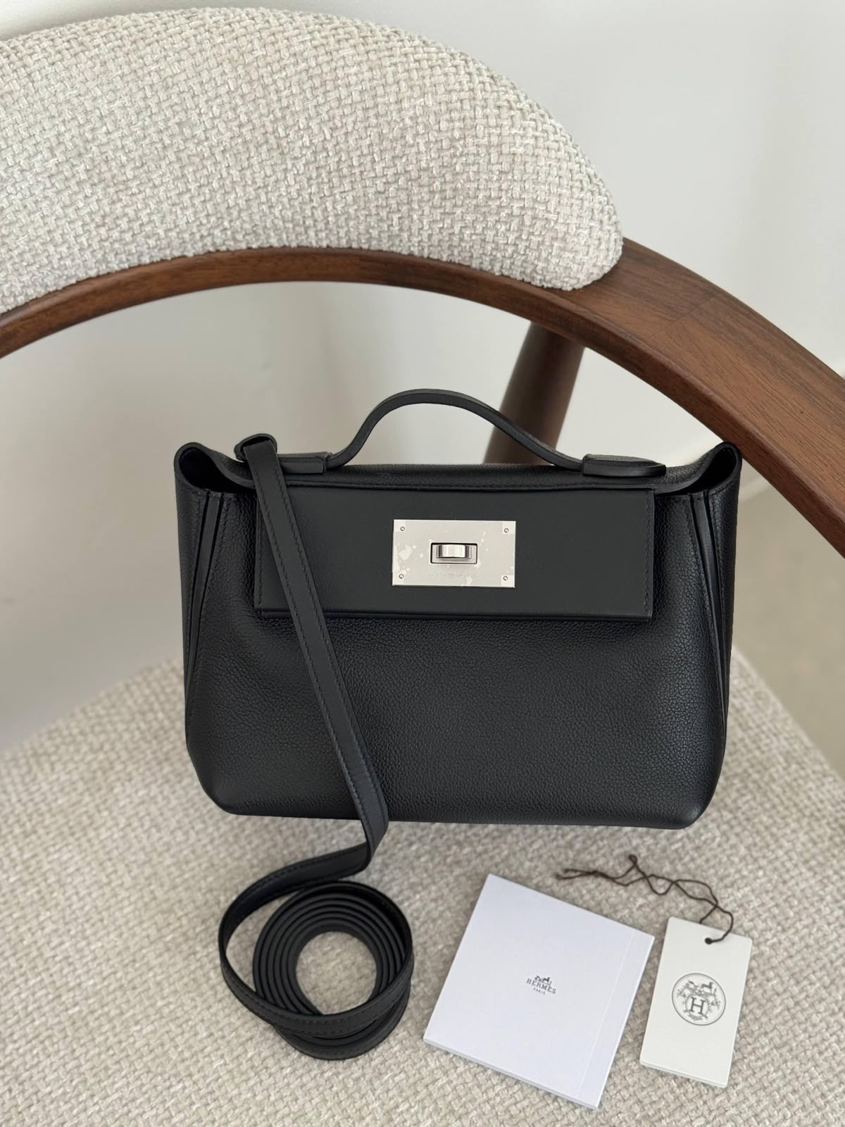 Hermes Swift Leather 24 Cm - Image 3