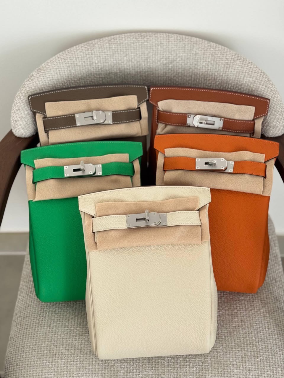 Hermes Hac A Dos Togo Leather Handmade Quality - Image 13
