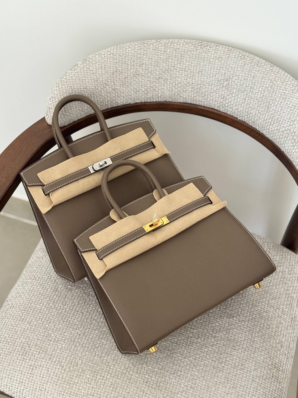 Hermes Birkin 25 Cm Epsom Handmade Quality - Image 6