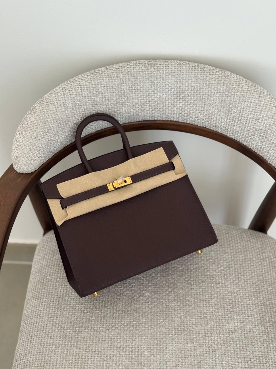 Hermes Birkin 25 Cm Epsom Handmade Quality - Image 8