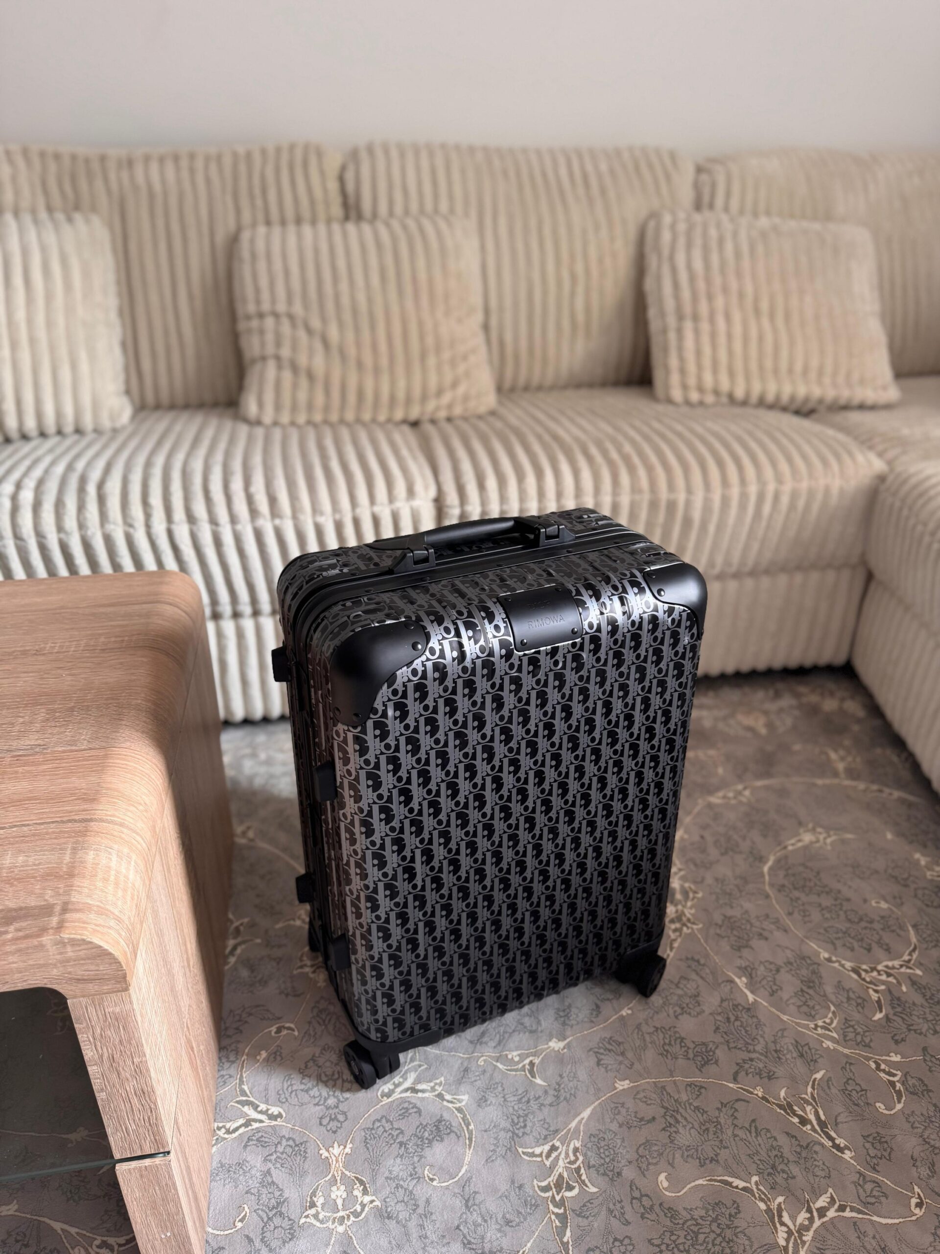 DIOR AND RIMOWA Carry-On Suitcase