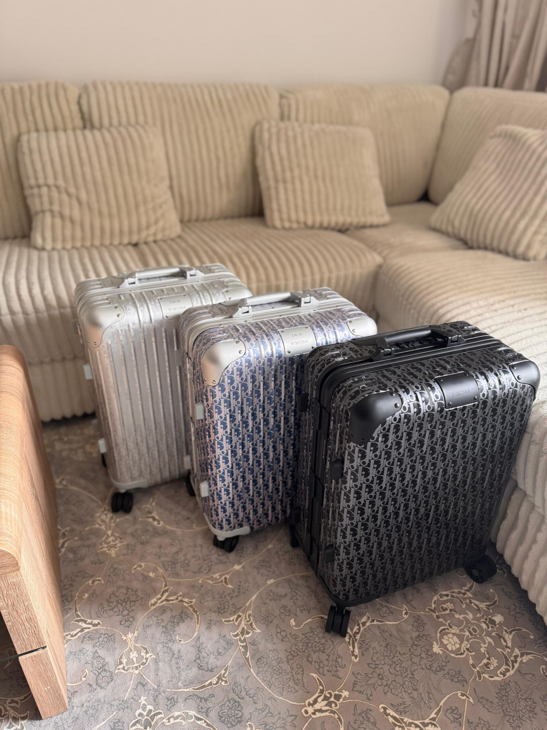 DIOR AND RIMOWA Carry-On Suitcase - Image 4