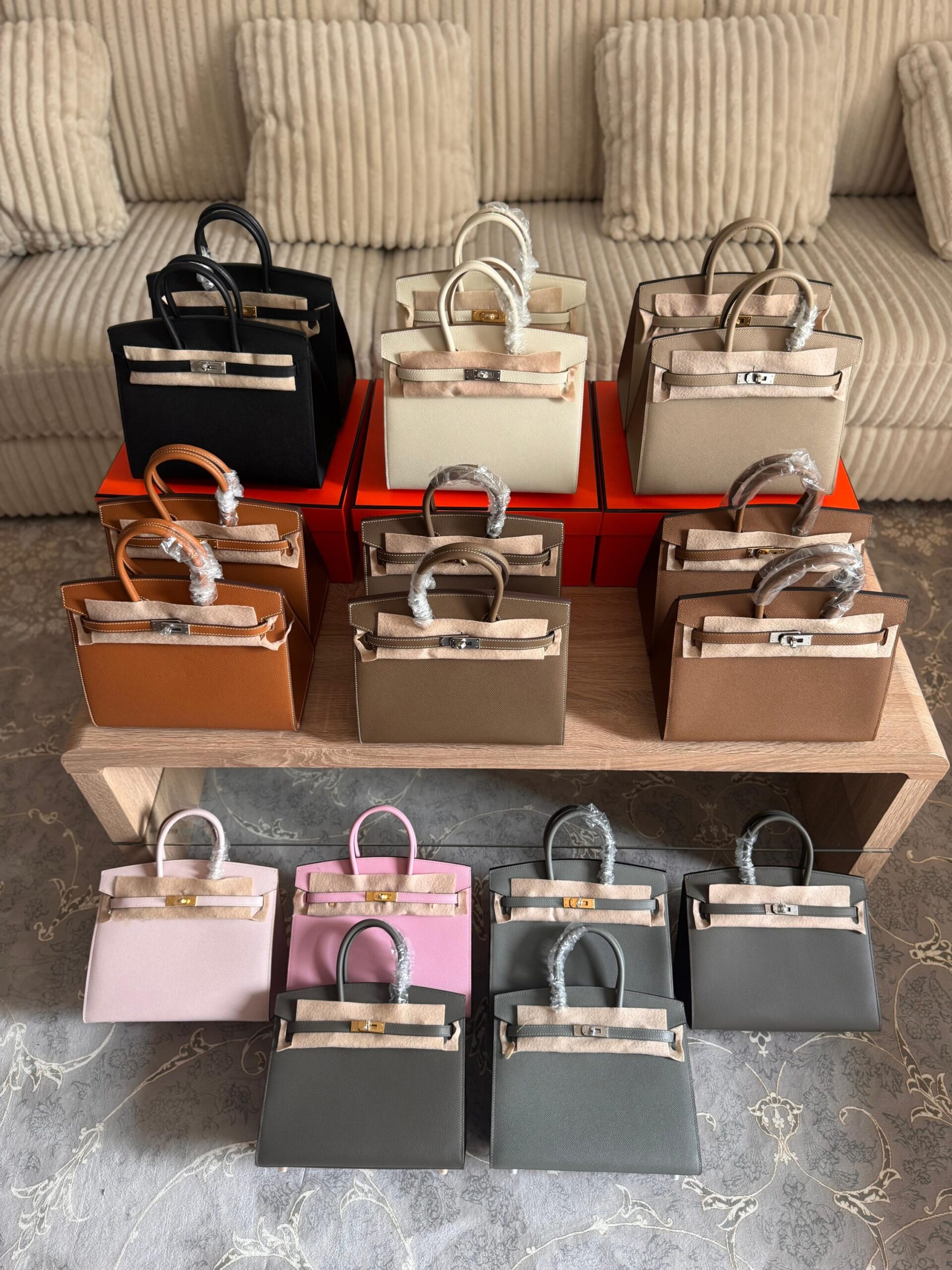 Hermès Birkin 25 Retourne Handbag - Image 11