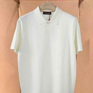 Loro Piana Polo Neck Knit Fabric