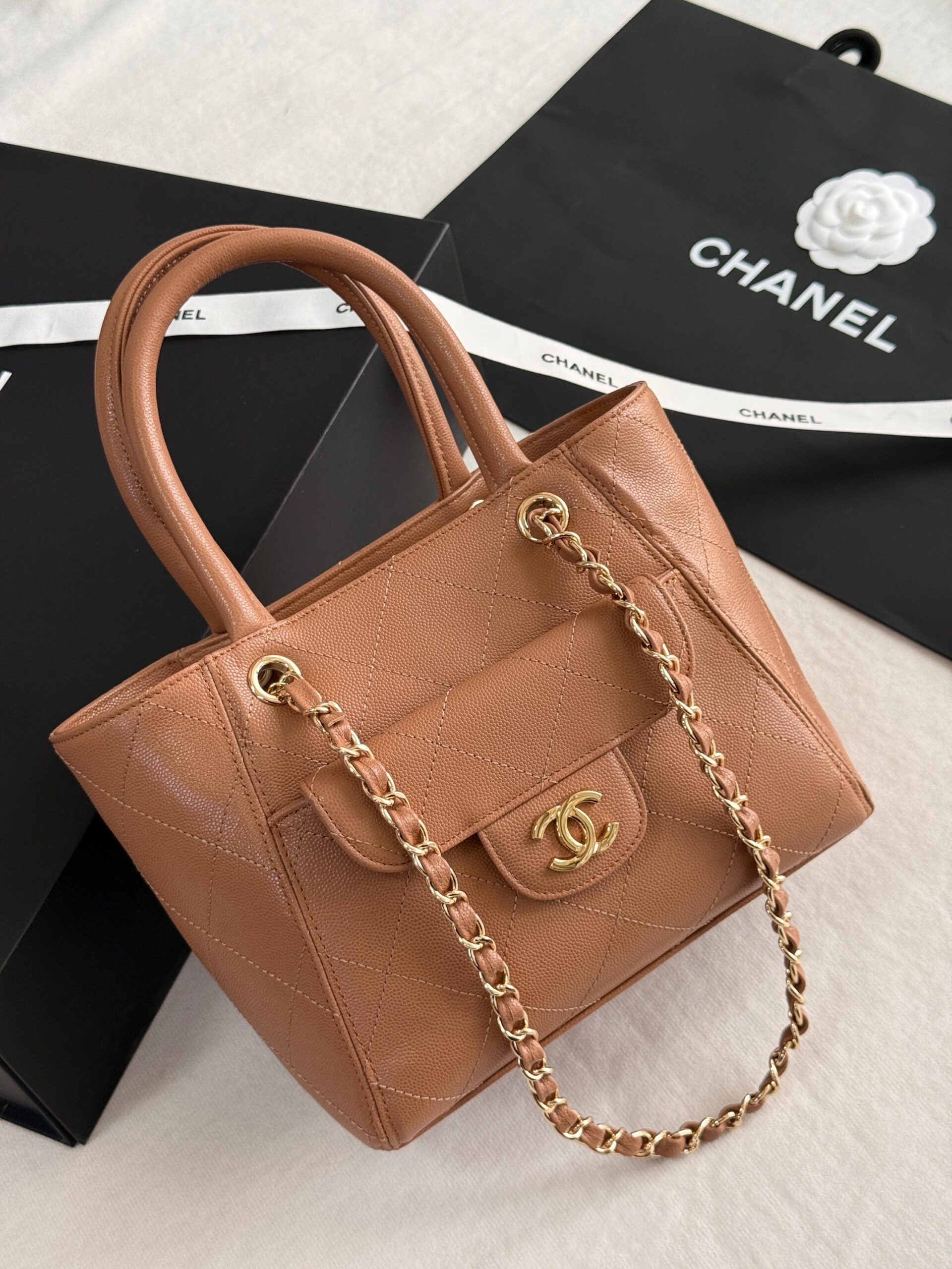 Chanel Small Shopping Bag - Image 2