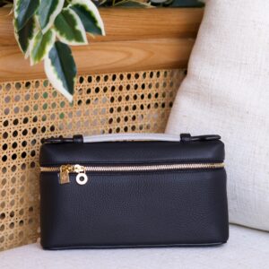 Loro Piana Extra Pocket L19 Grained Calfskin Pouch