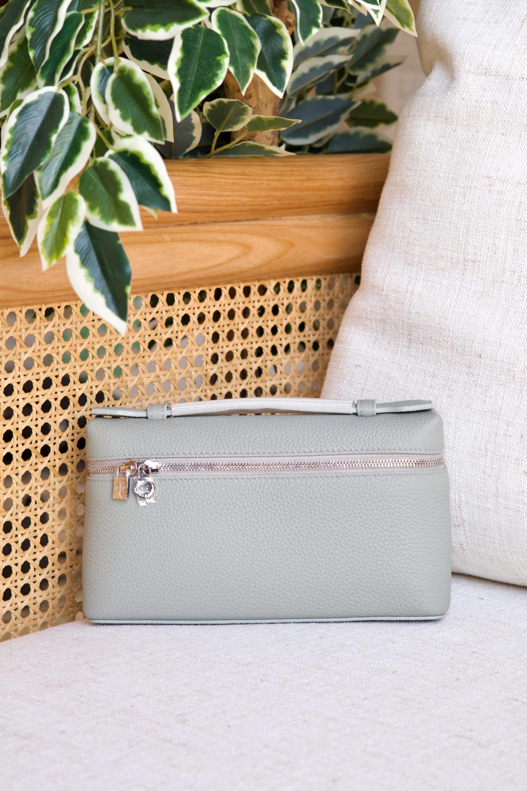 Loro Piana Extra Pocket L19 Grained Calfskin Pouch - Image 22
