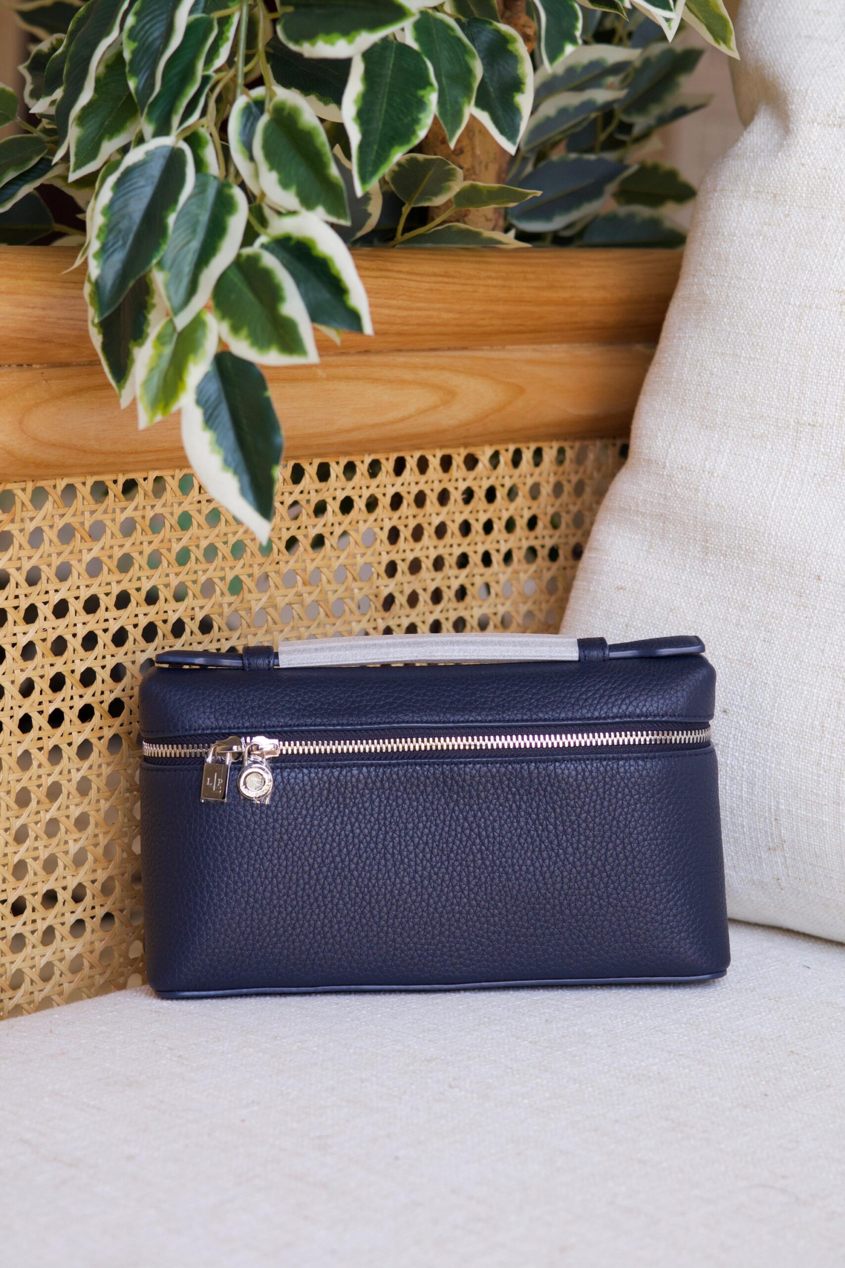 Loro Piana Extra Pocket L19 Grained Calfskin Pouch - Image 13