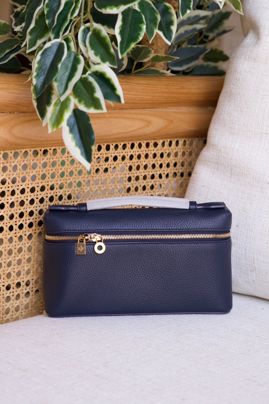 Loro Piana Extra Pocket L19 Grained Calfskin Pouch - Image 5