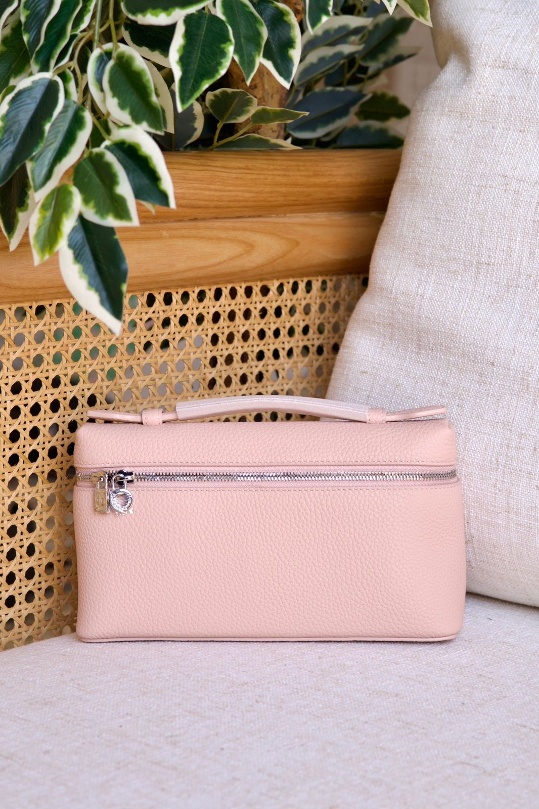 Loro Piana Extra Pocket L19 Grained Calfskin Pouch - Image 18