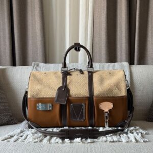 Louis Vuitton x Nigo Keepall Bandoulière 50 Monogram Workwear Bag