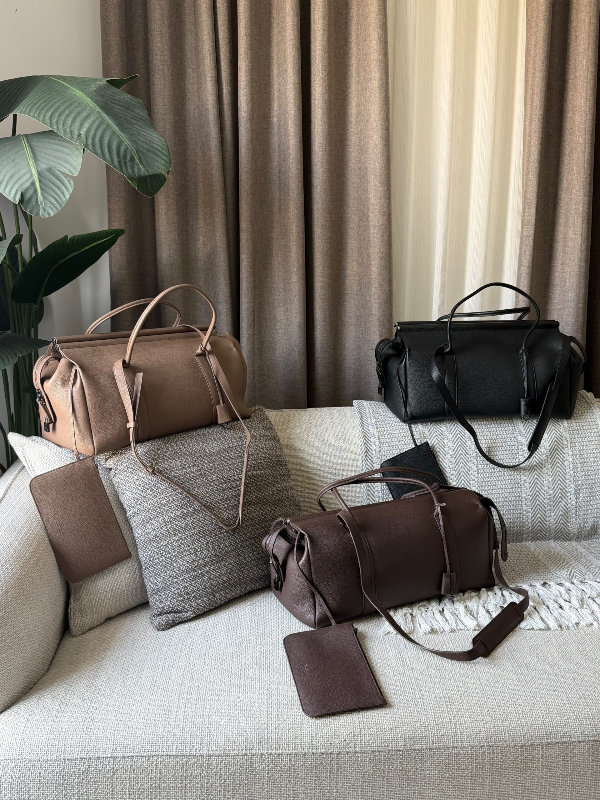Loro Piana Loom Weekender Bag L42 in Grained