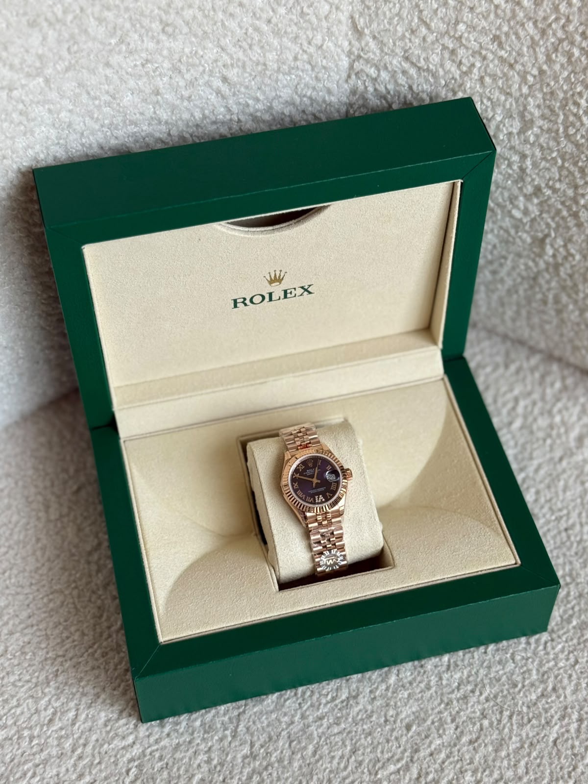 Rolex Datejust in Everose Gold, Watch - Image 2