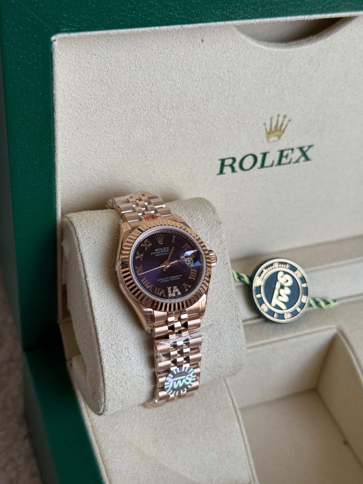 Rolex Datejust in Everose Gold, Watch