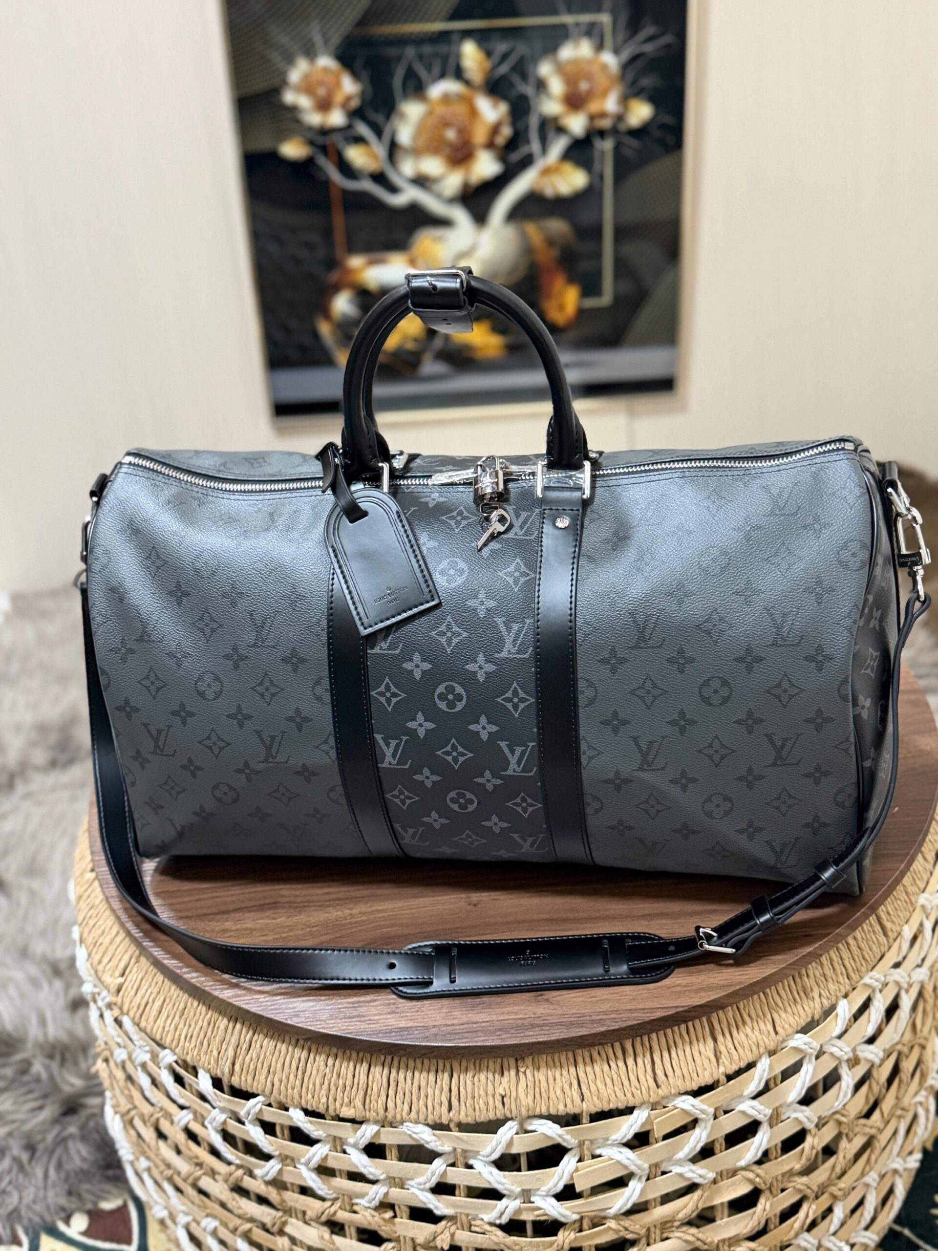Louis Vuitton Keepall Bandoulière Duffel Bag