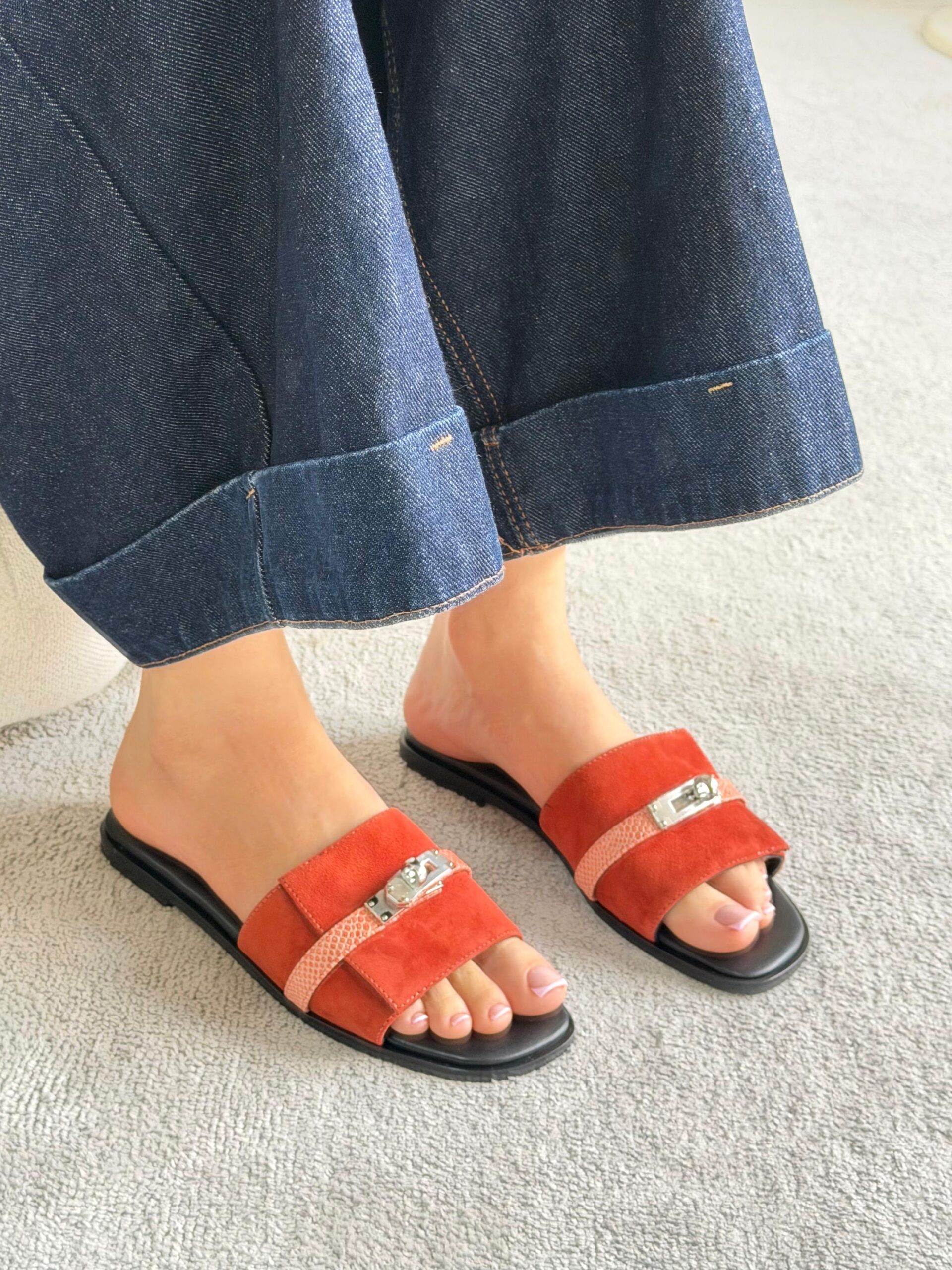 Hermès Giulia Flat Sandal - Image 3